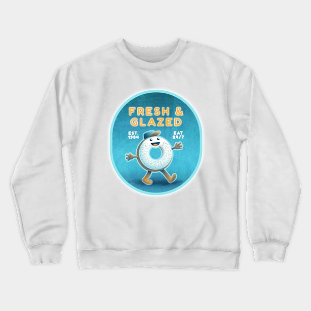 Fresh & Glazed Crewneck Sweatshirt by Cfloresdesign